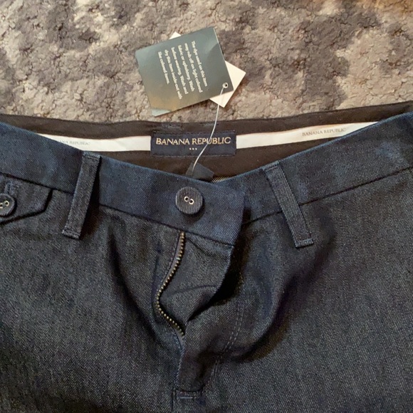 Banana Republic dark denim mini skirt. Size 4. New with tags. - Picture 4 of 4